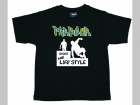 Parkour Sport and Lifestyle detské tričko 100%bavlna značka Fruit of The Loom